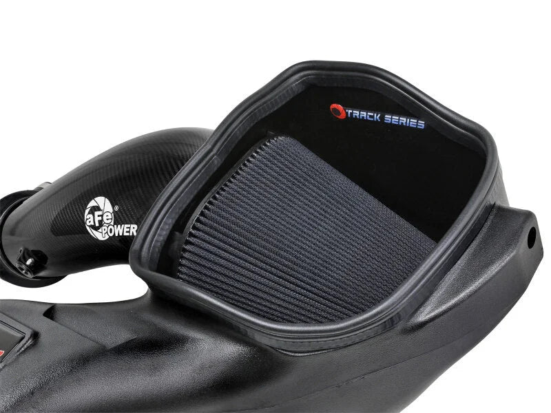 aFe 23-24 Ford F150 Raptor R V8 5.2L Supercharged Track Series Air Intake w/ Black PDS Filter - Additional View 6