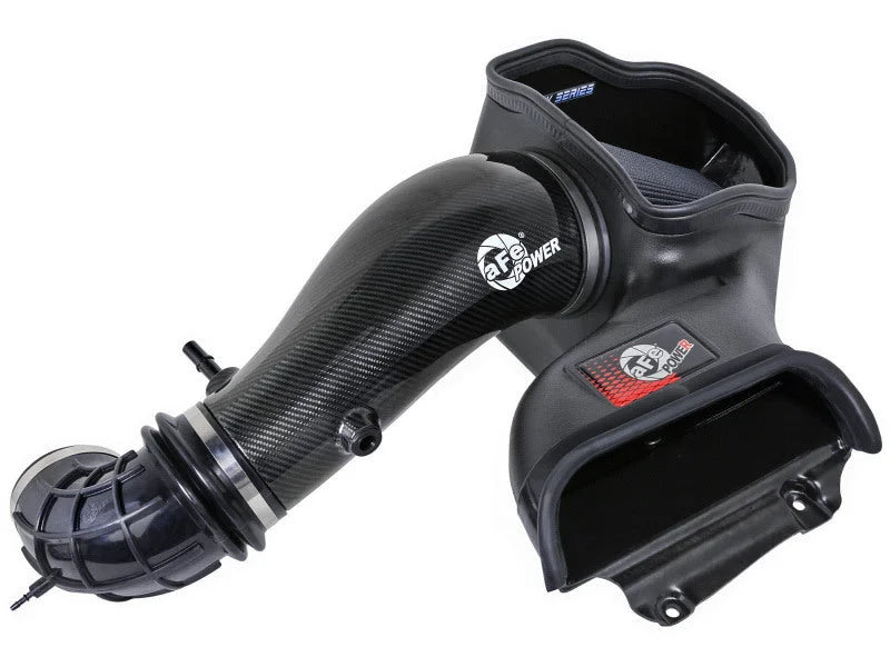 aFe 23-24 Ford F150 Raptor R V8 5.2L Supercharged Track Series Air Intake w/ Black PDS Filter - Additional View 9