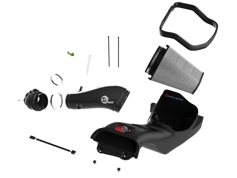 aFe 23-24 Ford F150 Raptor R V8 5.2L Supercharged Track Series Air Intake w/ PDS Filter - Additional View 8