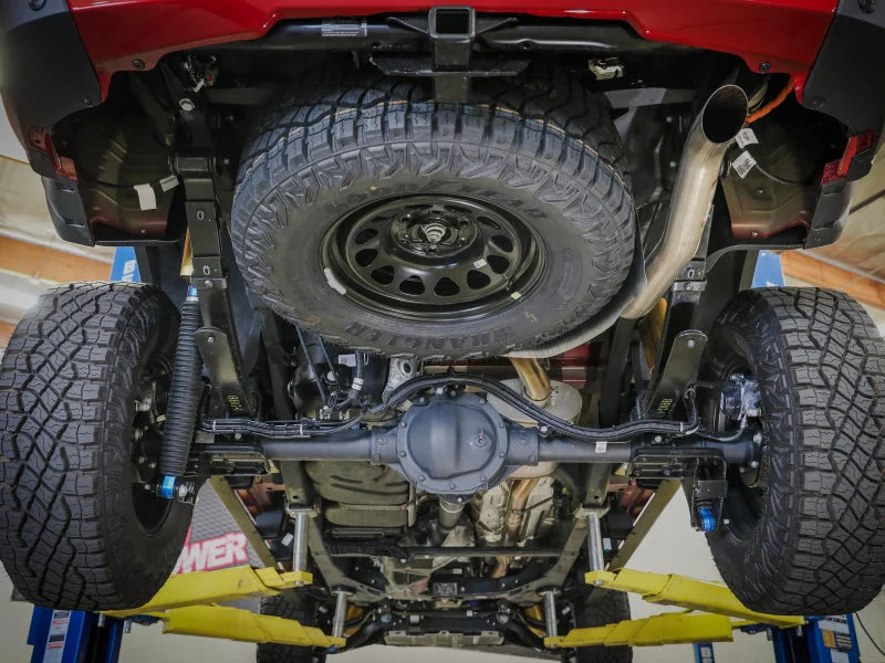aFe 23-24 GM Colorado/Canyon L4-2.7L (t) Vulcan Series 3in 409 SS Cat-Back Exhaust System - Installation View