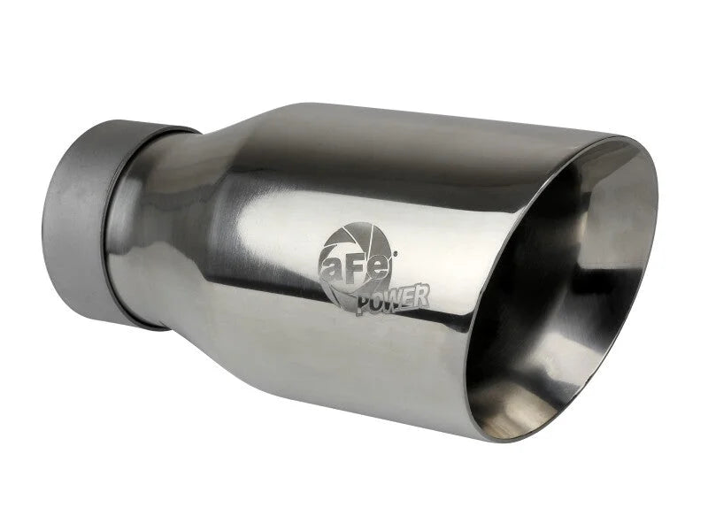aFe 23-24 GM Trucks L6 Large Bore-HD 3 IN 409 Stainless Steel DPF-Back Exhaust System w/Polished Tip - Additional View 5