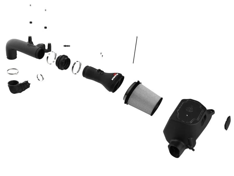 aFe 23-24 GMC Canyon L4 2.7L (t) Momentum GT Cold Air Intake System w/ Pro DRY S Filter - Additional View 8