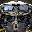 Load image into Gallery viewer, aFe 23-24 Toyota GR Corolla L3 1.6L (t) Gemini XV 3in to 2-1/2in Cat Back Exhaust w/ Black Tips - Back View