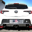 Load image into Gallery viewer, aFe 23-24 Toyota GR Corolla L3 1.6L (t) Gemini XV 3in to 2-1/2in Cat Back Exhaust w/ Black Tips - Installation View