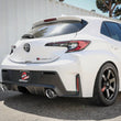 Load image into Gallery viewer, aFe 23-24 Toyota GR Corolla L3 1.6L (t) Gemini XV 3in to 2-1/2in Cat Back Exhaust w/ Polished Tips - Installation View