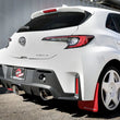 Load image into Gallery viewer, aFe 23-24 Toyota GR Corolla L3 1.6L (t) Gemini XV 3in to 2-1/2in Cat Back Exhaust w/ Polished Tips - Side View