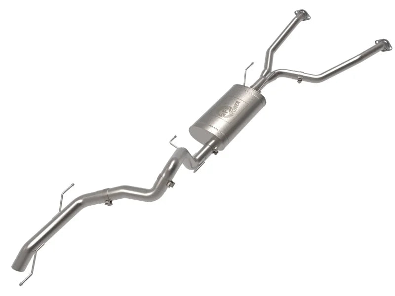 aFe 23-24 Toyota Sequoia V6 3.4L Vulcan Series 2-1/2in to 3in 304 SS Cat-Back Exhaust System - Main Product View