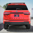 Load image into Gallery viewer, aFe 23-24 Toyota Sequoia V6 3.4L Vulcan Series 2-1/2in to 3in 304 SS Cat-Back Exhaust w/Polished Tip - Back View