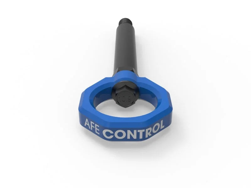 aFe 23-25 BMW M2 (G87) CONTROL Front / Rear Tow Hook - Blue - Additional View 7