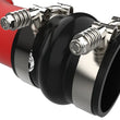 Load image into Gallery viewer, aFe 23-25 Ford F250/F350 Super Duty V8-6.7L BladeRunner Aluminum Hot &amp; Cold Charge Pipe Kit - Red - Installation View