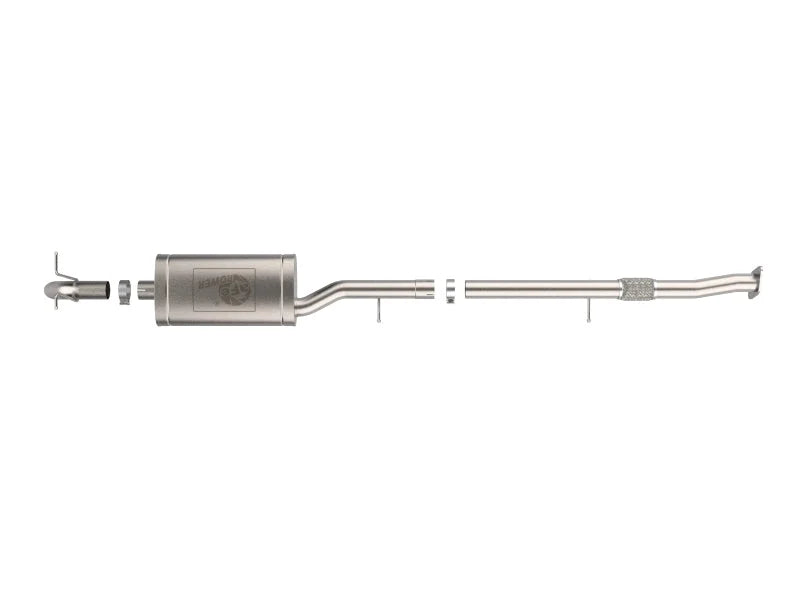 aFe 23-25 GM Colorado/Canyon L4-2.7L (t) ROCK BASHER 3 IN 409 Stainless Steel Cat-Back Exhaust - Additional View 5