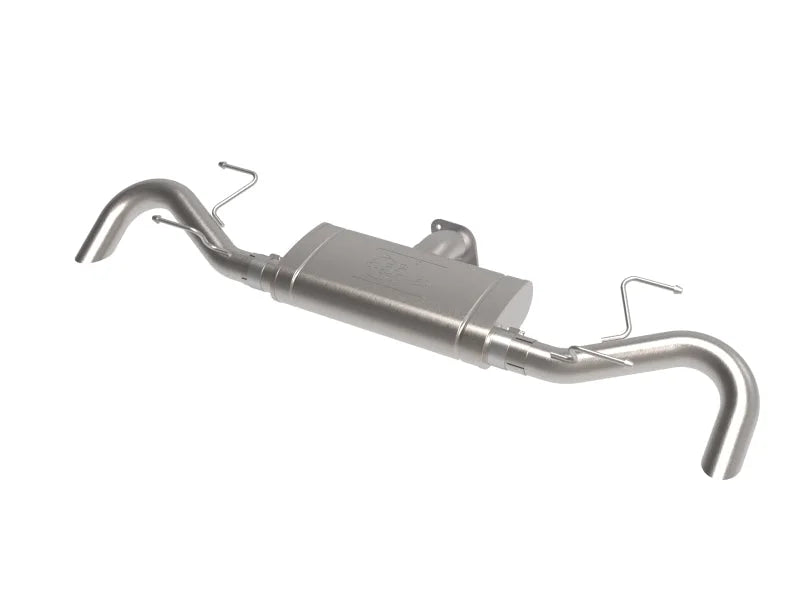 aFe 24-25 Mazda CX-90 Stainless Steel Axle Back System - Main Product View