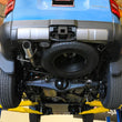 Load image into Gallery viewer, aFe 24-25 Toyota Land Cruiser 2-1/2in to 3in 304 SS Cat-Back Exhaust System w/ Polished Tip - Side View