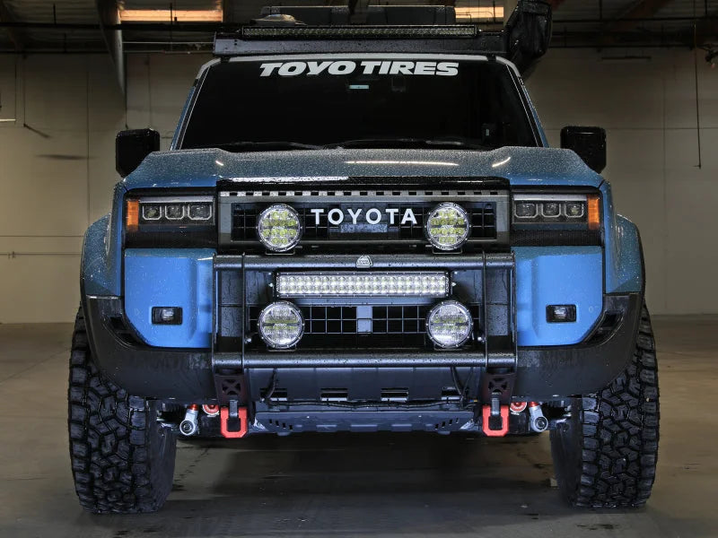 aFe 24-25 Toyota Land Cruiser (J250) POWER Terra Guard Bull Bar - Back View
