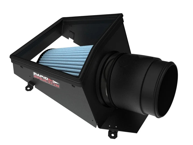 aFe 24-26 Jeep Wrangler JL L4-2.0L Rapid Induction Cold Air Intake System w/ D2 Dura-Dry Filter - Additional View 8