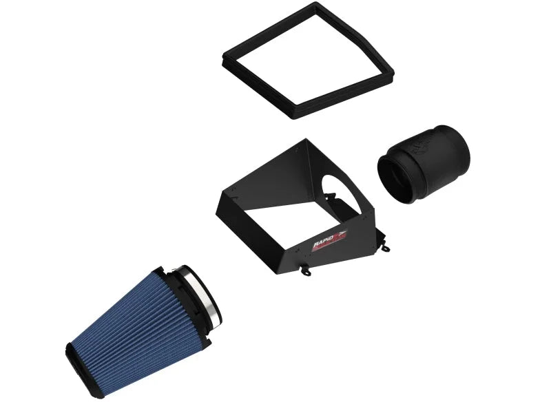 aFe 24-26 Jeep Wrangler JL L4-2.0L Rapid Induction Cold Air Intake System w/ Pro 5R Filter - Additional View 7