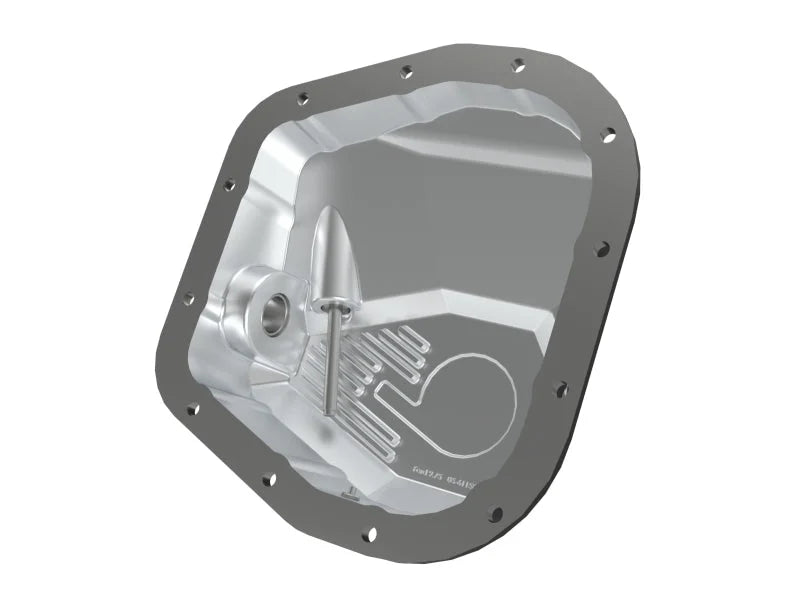 aFe 97-23 Ford F-150 Pro Series Rear Differential Cover Black w/ Machined Fins - Additional View 5