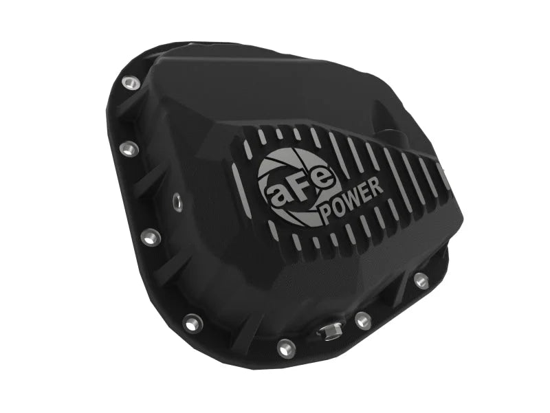 aFe 97-23 Ford F-150 Pro Series Rear Differential Cover Black w/ Machined Fins - Additional View 6