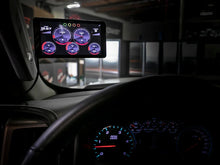 Load image into Gallery viewer, aFe AGD Advanced Gauge Display Digital 5.5in Monitor 08-18 Dodge/RAM/Ford/GM Diesel Trucks - Side View