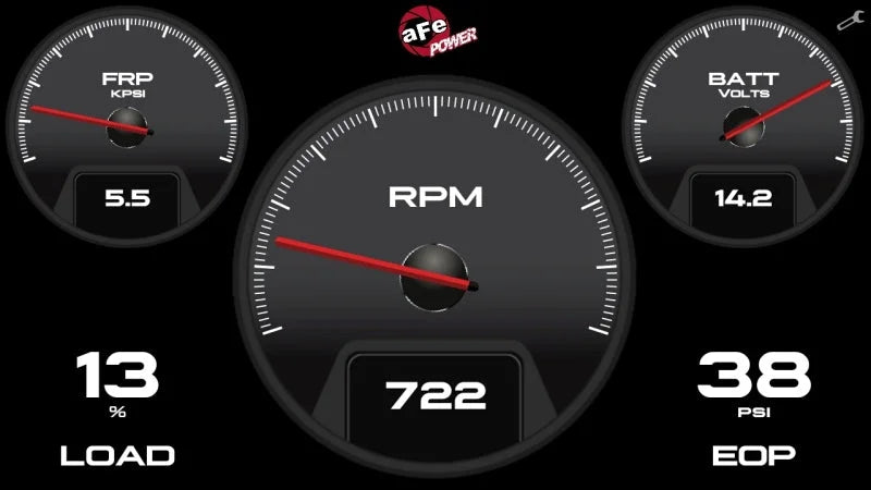 aFe AGD Advanced Gauge Display Digital 5.5in Monitor 08-18 Dodge/RAM/Ford/GM Diesel Trucks - Additional View 15