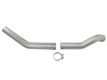 Load image into Gallery viewer, aFe ATLAS 3in Steel Down-Pipe 94-97 Ford Diesel Trucks V8 7.3L (td) - Back View