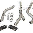 Load image into Gallery viewer, aFe ATLAS 4in DPF-Back Alum Steel Exhaust System w/Dual Exit Black Tip 2017 GM Duramax 6.6L (td) - Additional View 6