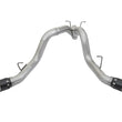Load image into Gallery viewer, aFe ATLAS 4in DPF-Back Alum Steel Exhaust System w/Dual Exit Black Tip 2017 GM Duramax 6.6L (td) - Additional View 7
