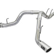 Load image into Gallery viewer, aFe ATLAS 4in DPF-Back Alum Steel Exhaust System w/Polished Tip 2017 Ford Diesel Trucks V8-6.7L (td) - Main Product View