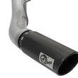 Load image into Gallery viewer, aFe ATLAS 5in DPF-Back Alum Steel Exhaust System w/Black Tip 2017 Ford Diesel Trucks V8-6.7L (td) - Installation View