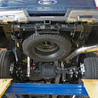 Load image into Gallery viewer, aFe ATLAS 5in DPF-Back Alum Steel Exhaust System w/Polished Tip 2017 Ford Diesel Trucks V8-6.7L (td) - Side View