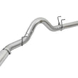 Load image into Gallery viewer, aFe ATLAS 5in DPF-Back Alum Steel Exhaust System w/Polished Tip 2017 Ford Diesel Trucks V8-6.7L (td) - Back View