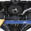 Load image into Gallery viewer, aFe ATLAS 5in DPF-Back Aluminized Steel Exhaust System w/Polished Tips 2017 GM Duramax 6.6L (td) L5P - Side View