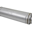 Load image into Gallery viewer, aFe ATLAS Aluminized Steel Muffler 5in Center/Center 24in L x 7in Diameter - Round Body - Main Product View
