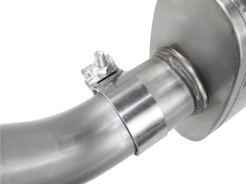 aFe ATLAS Cat-Back Exhaust AL 98-11 Ford Ranger L4 2.3/2.5 V6 3.0/4.0L - Side View