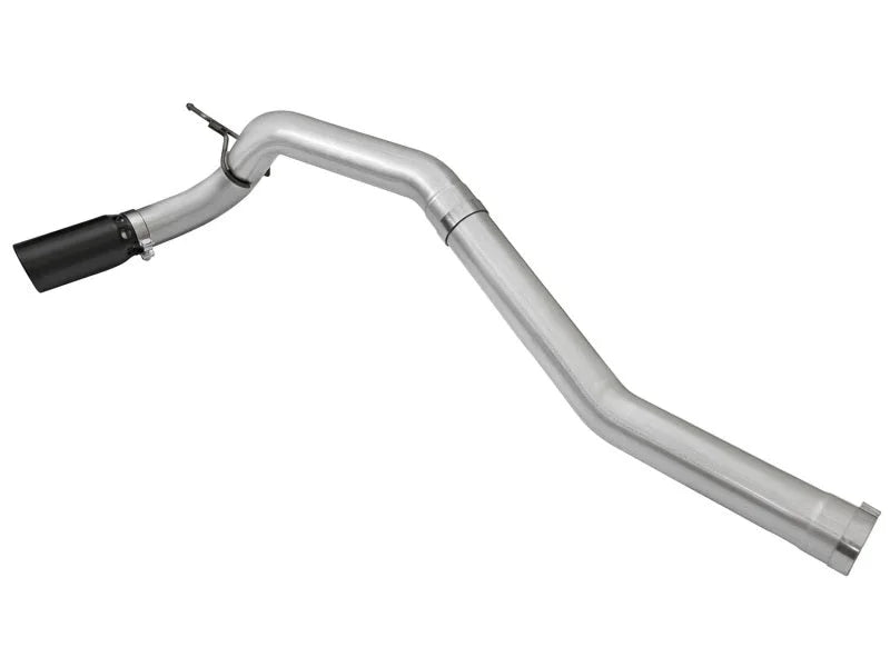 aFe ATLAS Exhaust 4in DPF-Back AL Nissan Titan XD 2016 V8-5.0L (td) - Side View