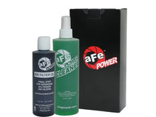 Load image into Gallery viewer, aFe Air Filter Restore Kit (8oz Squeeze Oil &amp; 12oz Spray Cleaner) - Black - Main Product View