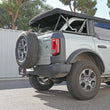 Load image into Gallery viewer, aFe Apollo GT 3in 409 SS Cat-Back Exhaust 2021 Ford Bronco L4-2.3L (t)/V6-2.7L (tt) w/ Polished Tips - Installation View