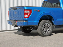 Load image into Gallery viewer, aFe Apollo GT 3in 409 SS Cat-Back Exhaust 2021 Ford F-150 V6 2.7L/3.5L (tt)/V8 5.0L w/ Polished Tips - Side View