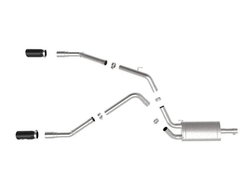 aFe Apollo GT 3in 409SS Cat-Back Exhaust System w/Black Tip 09-18 Dodge/Ram 1500 V8-5.7L - Additional View 10