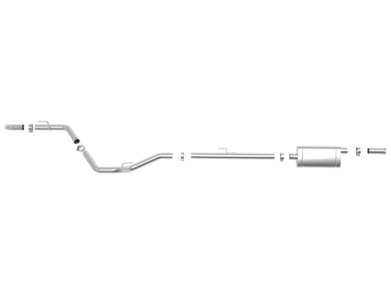 aFe Apollo GT Series 2-1/2in 409 SS Cat-Back Hi-Tuck Exhaust System 2020 Jeep Gladiator (JT) V6-3.6L - Additional View 5