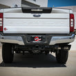 Load image into Gallery viewer, aFe Apollo GT Series 3-1/2in 409 SS Axle-Back Exhaust 17-20 Ford F-250/F-350 6.2/7.3L w/ Black Tips - Side View