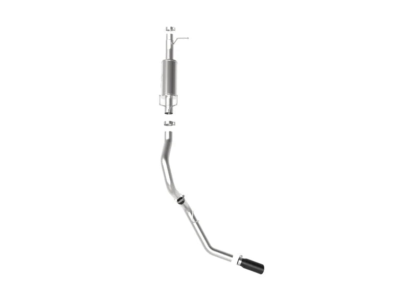aFe Apollo GT Series 3-1/2in 409 SS Axle-Back Exhaust 17-20 Ford F-250/F-350 6.2/7.3L w/ Black Tips - Additional View 7