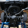 Load image into Gallery viewer, aFe Apollo GT Series 3-1/2in 409 SS Axle-Back Exhaust 17-20 Ford F-250/F-350 Black Tips w/o Muffler - Side View
