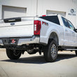 Load image into Gallery viewer, aFe Apollo GT Series 3-1/2in 409 SS Axle-Back Exhaust 17-20 Ford F-250/F-350 Black Tips w/o Muffler - Installation View