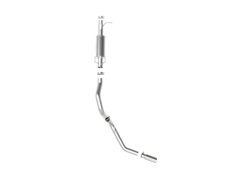 aFe Apollo GT Series 3-1/2in 409 SS Axle-Back Exhaust 17-20 Ford F-250/F-350 w/ Polished Tips - Additional View 5