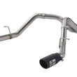 Load image into Gallery viewer, aFe Apollo GT Series 3 IN 409 SS Cat-Back Exhaust System w/ Black Tip GM Sierra 1500 09-18 - Installation View