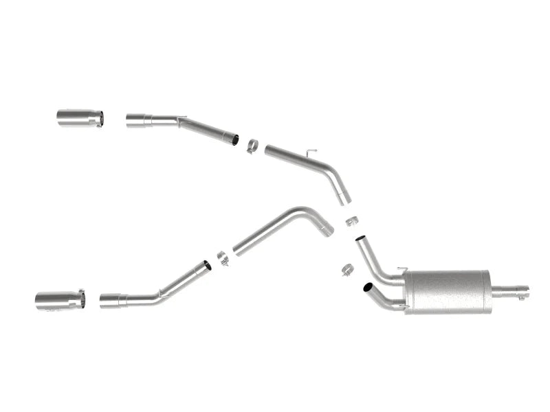 aFe Apollo GT Series 3 in 409 Stainless Steel Cat-Back Exhaust System w/ Polish Tip V8-5.7L HEMI - Additional View 6