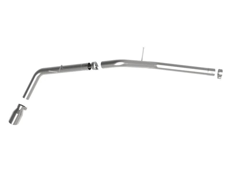 aFe Apollo GT Series 3in 409 SS Axle-Back Exhaust 2019 Ford Ranger 2.3L w/ Polished Tips - Additional View 6