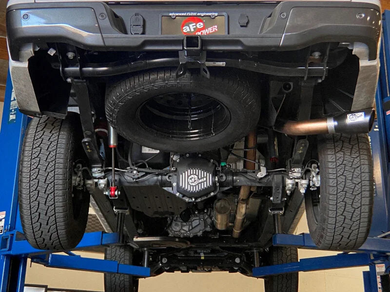 aFe Apollo GT Series 3in 409 SS Cat-Back Exhaust 19-20 Ford Ranger 2.3L w/ Black Tips - Installation View