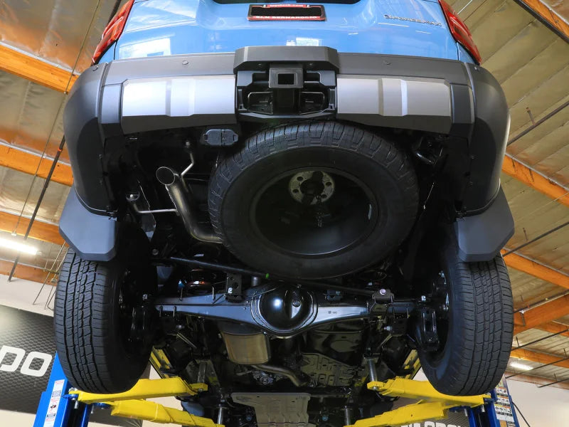 aFe Apollo GT Series 409 SS Hi-Tuck Cat-Back Exhaust Toyota Land Cruiser (J250) 24-25 L4-2.4L (t) - Side View